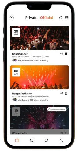 Connect App skjermbilde